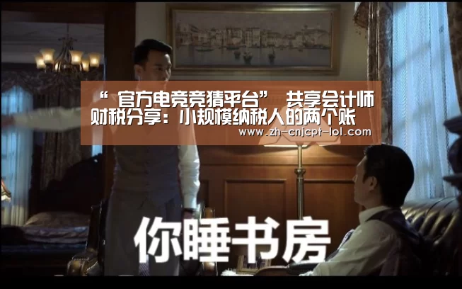 “ 官方电竞竞猜平台”
共享会计师财税分享:小规模纳税人的两个账务处置惩罚(图5) 官方电竞竞猜平台
