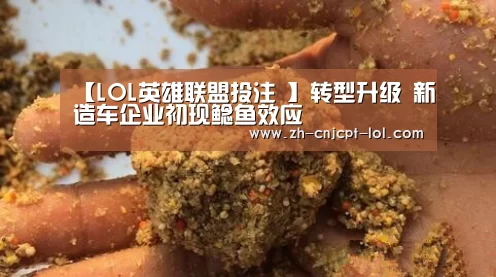 【LOL英雄联盟投注 】转型升级 新造车企业初现鲶鱼效应
